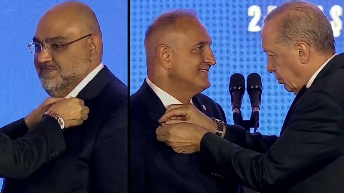 Rozetlerini Cumhurbaşkanı Erdoğan taktı: 3 milletvekili daha AK Parti’ye daha katıldı!